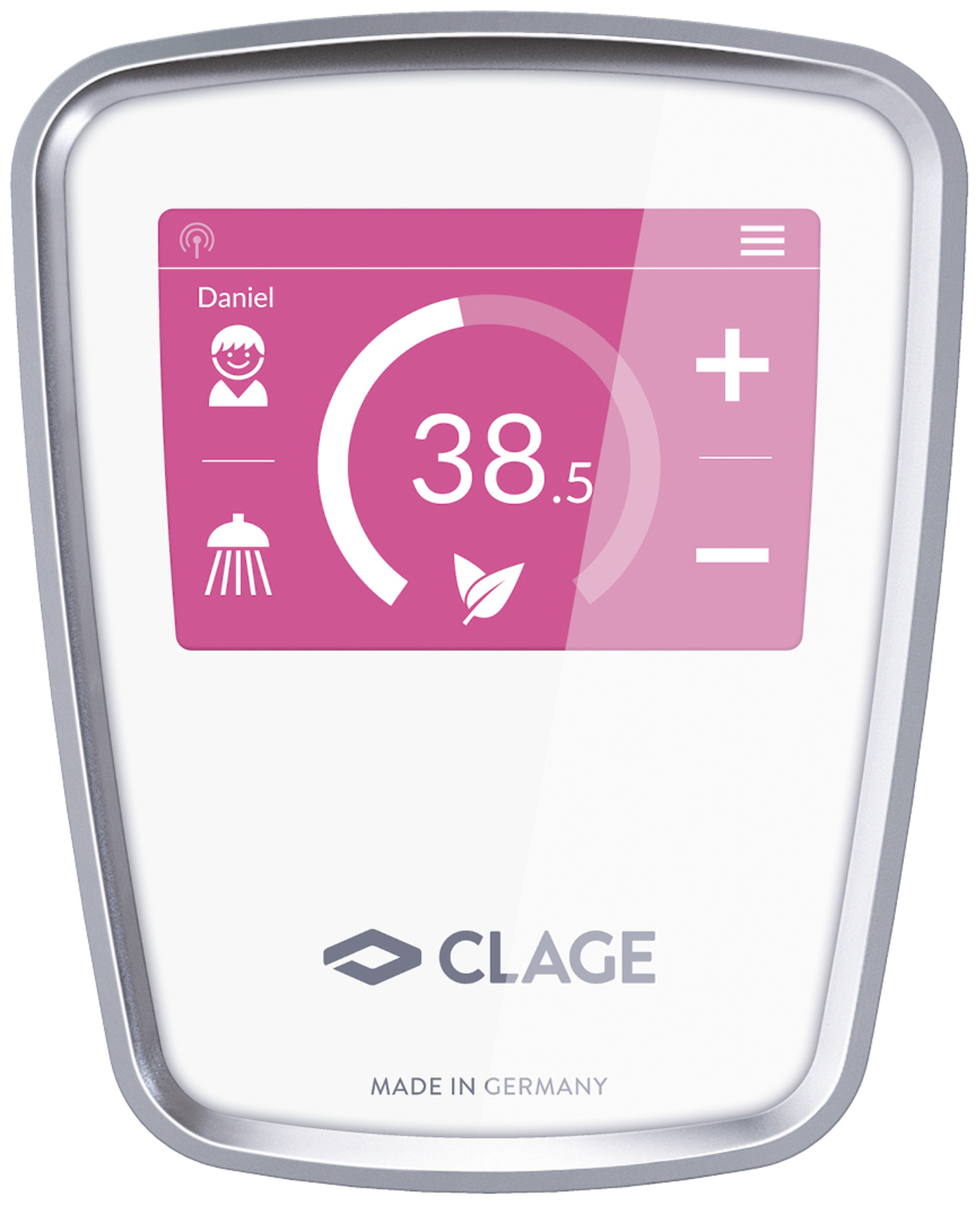 CLAGE E-Komfortdurchlauferhitzer DSX Touch 18-27 kW druckfest 3200-36600 mit Funkfernbedienung - Bild 5