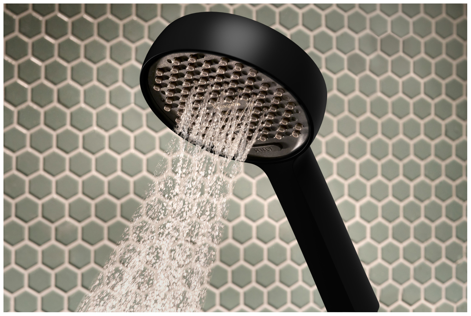 Hansgrohe Brauseset Activera Select S 95 2jet EcoSmart mit Brausestange Typ 65 schwarz matt