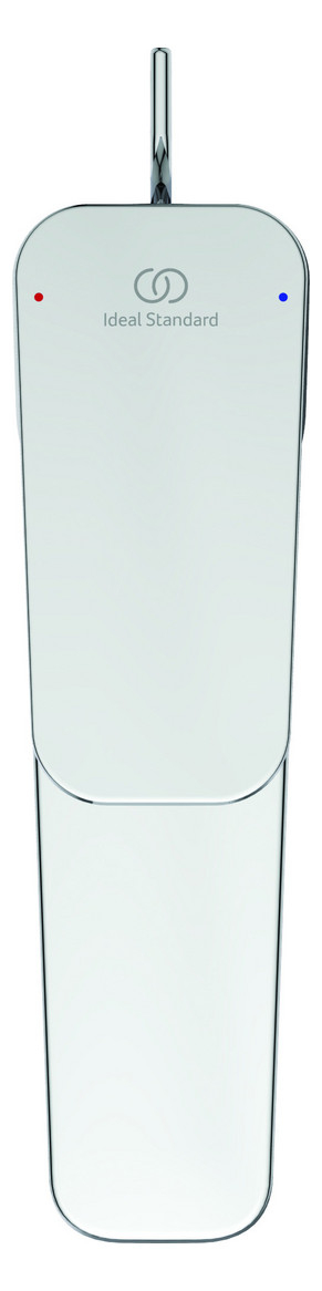 Ideal Standard Ceraplan Waschtischarmatur H90 Chrom mit Zugknopf-Ablaufgarnitur BD227AA - Bild 3