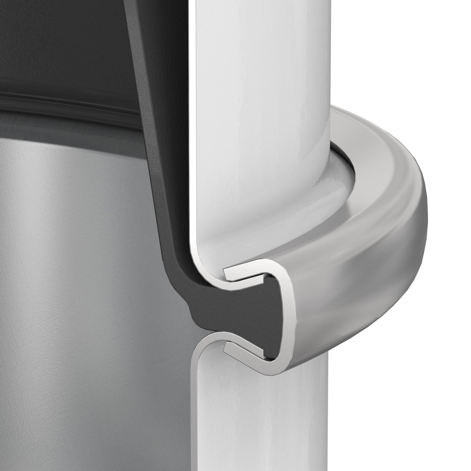 Flamco Airfix D Membran-Ausdehnungsgefäß 35 Liter weiß 4-8 bar mit Anschluß-T-Stück 14659 - Bild 4