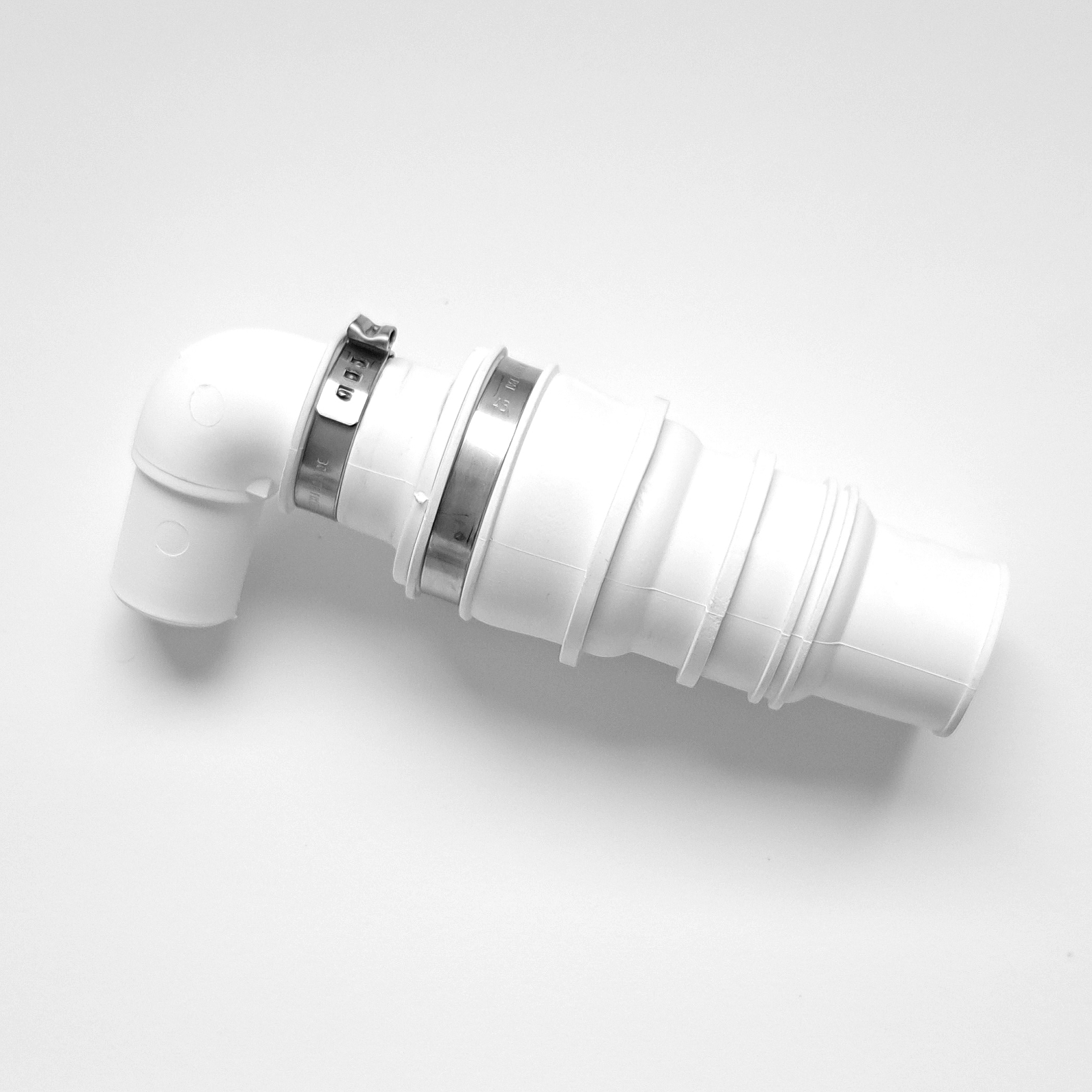 SFA Ablaufbogen mit Rückstauklappe komplett für SaniDouche PCLB