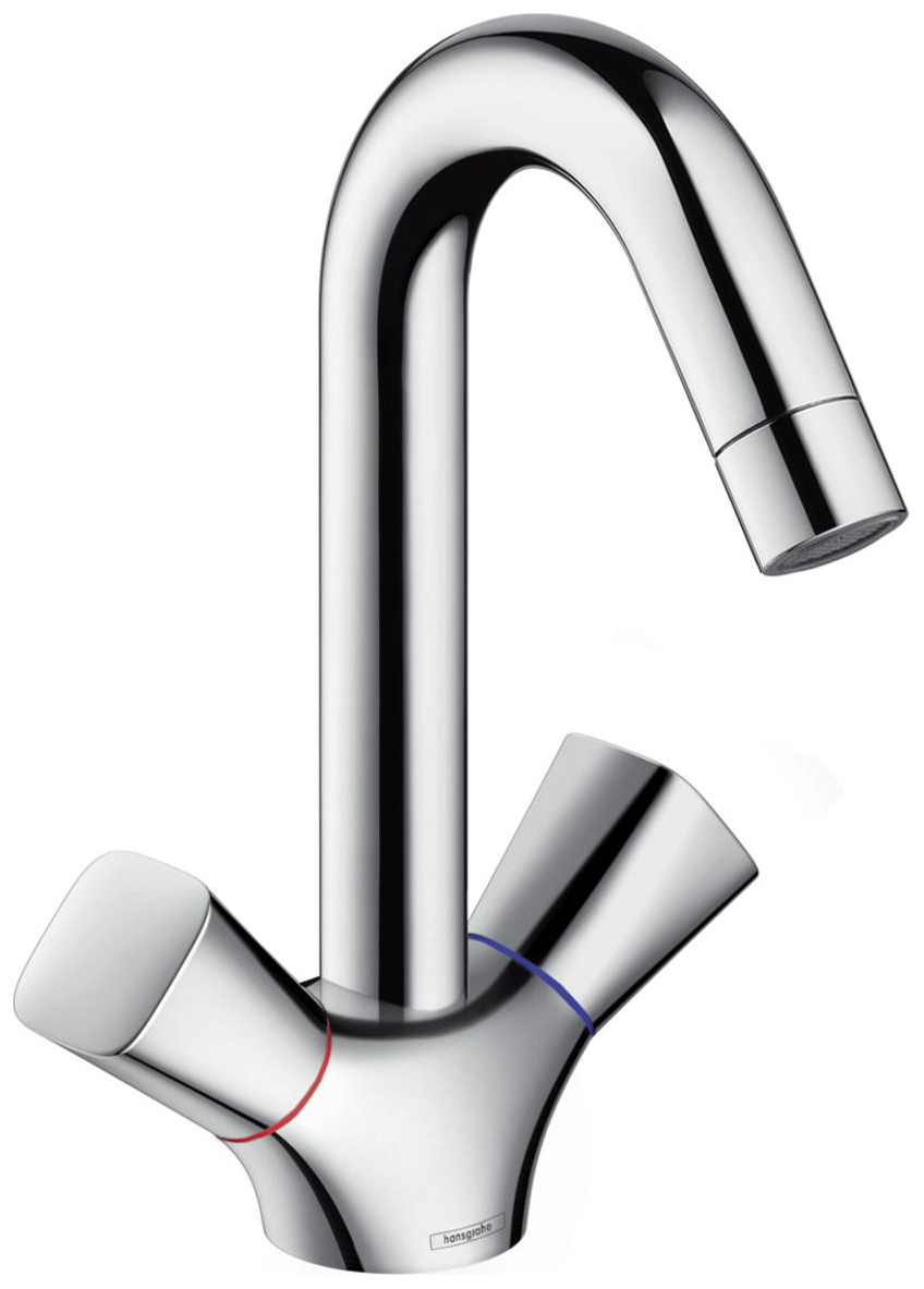 Hansgrohe Logis Zweigriff Waschtischarmatur ComfortZone 150 chrom 71222000 - Bild 1