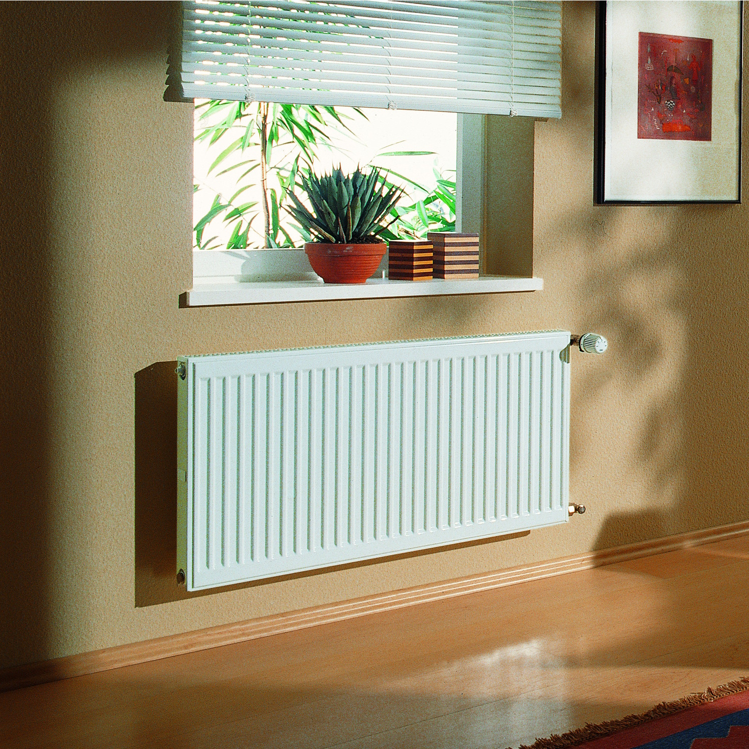 Kermi Flachheizkörper therm-x2 Profil-K Typ 22 600x500mm Kompaktheizkörper inkl. Bohrkonsolenset