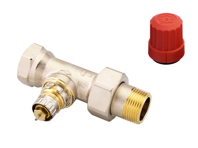 Danfoss Ventilgehäuse RA-N 20 R 3/4, Durchgang, matt vernickelt 013G0036 - Bild 1