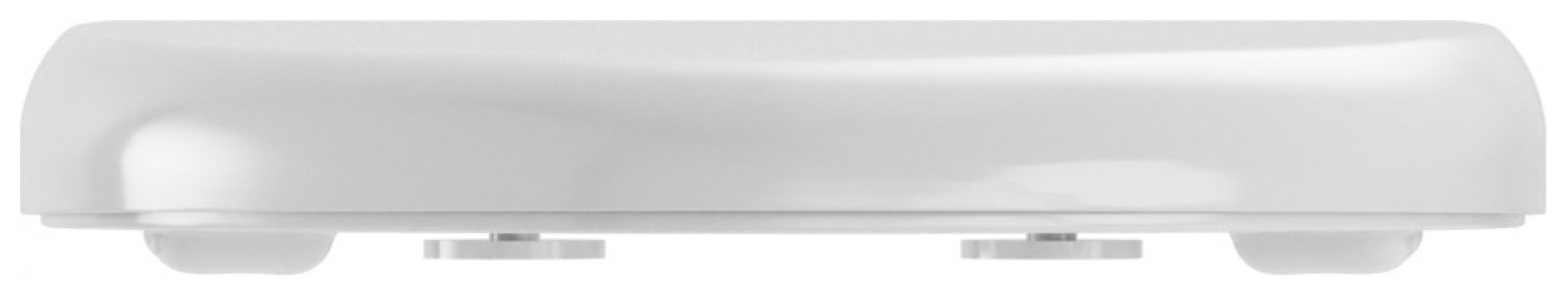 VIGOUR WC-Sitz clivia CLSI weiss mit Edelstahlscharnier abnehmbar - Bild 5