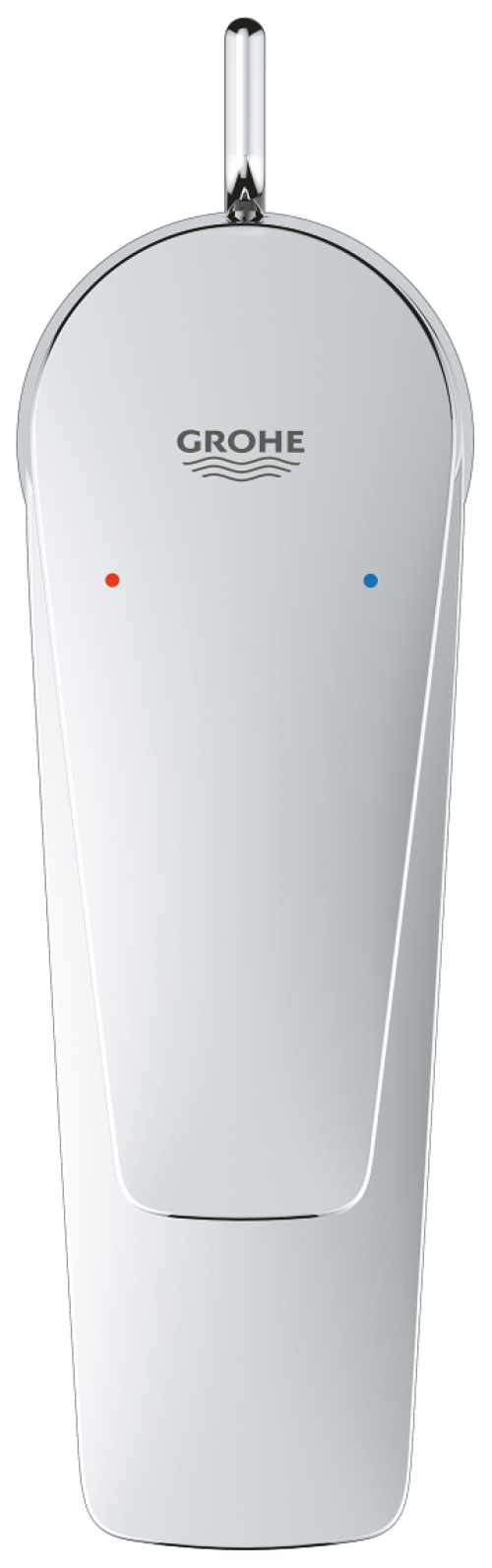 GROHE Waschtischbatterie BauLoop S-Size Mittelstellung kalt mit Ablaufgarnitur chrom 22054001 - Bild 2