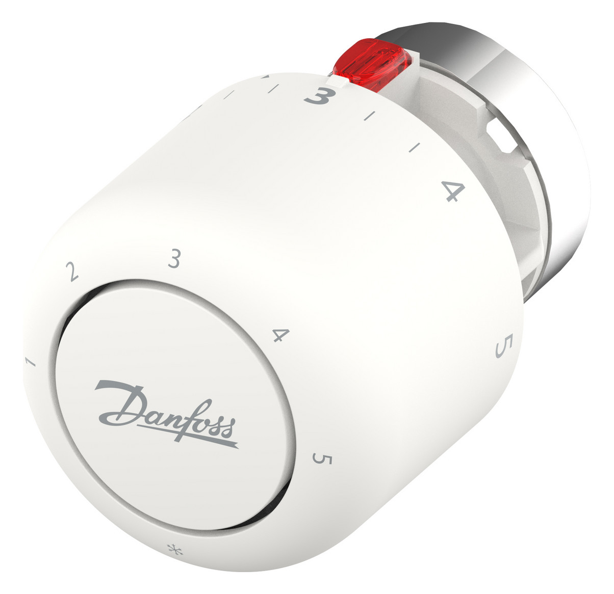 Danfoss Aero RA/V Thermostatkopf, Gas, Fühler, 7-28°C, RAL9016, 015G4560 - Bild 1