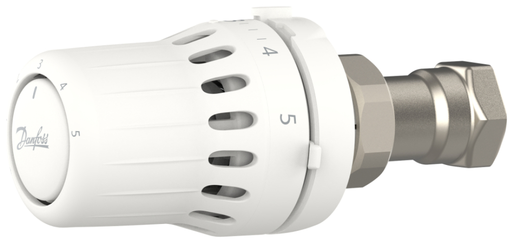 Danfoss Thermostatkopf React M30x1,5, Fühler, 8-28°C, mit Frostschutzfunktion