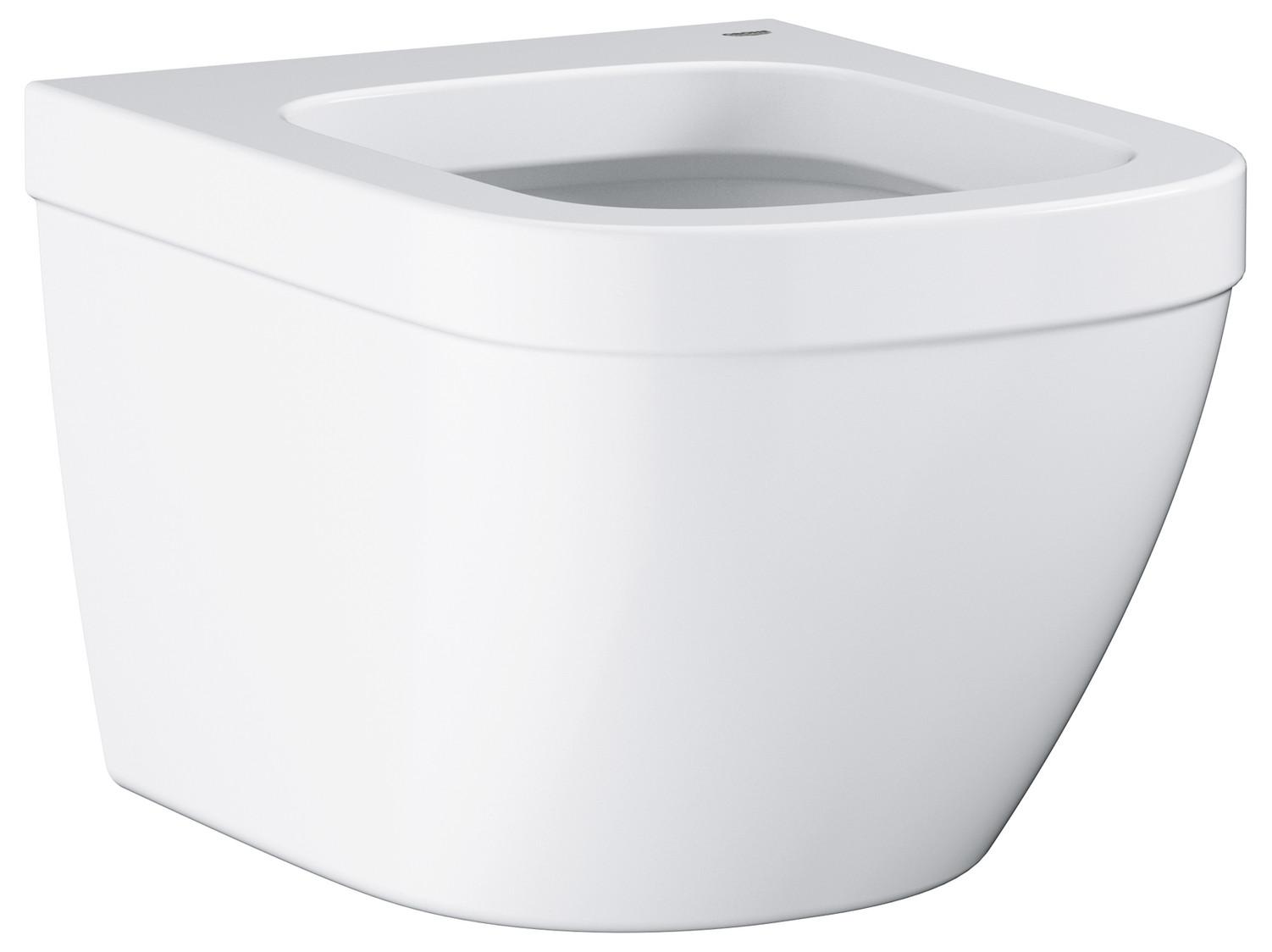 GROHE Wand-Tiefspül-WC spülrandlos Euro Keramik 49cm alpinweiß 39206000 - Bild 1