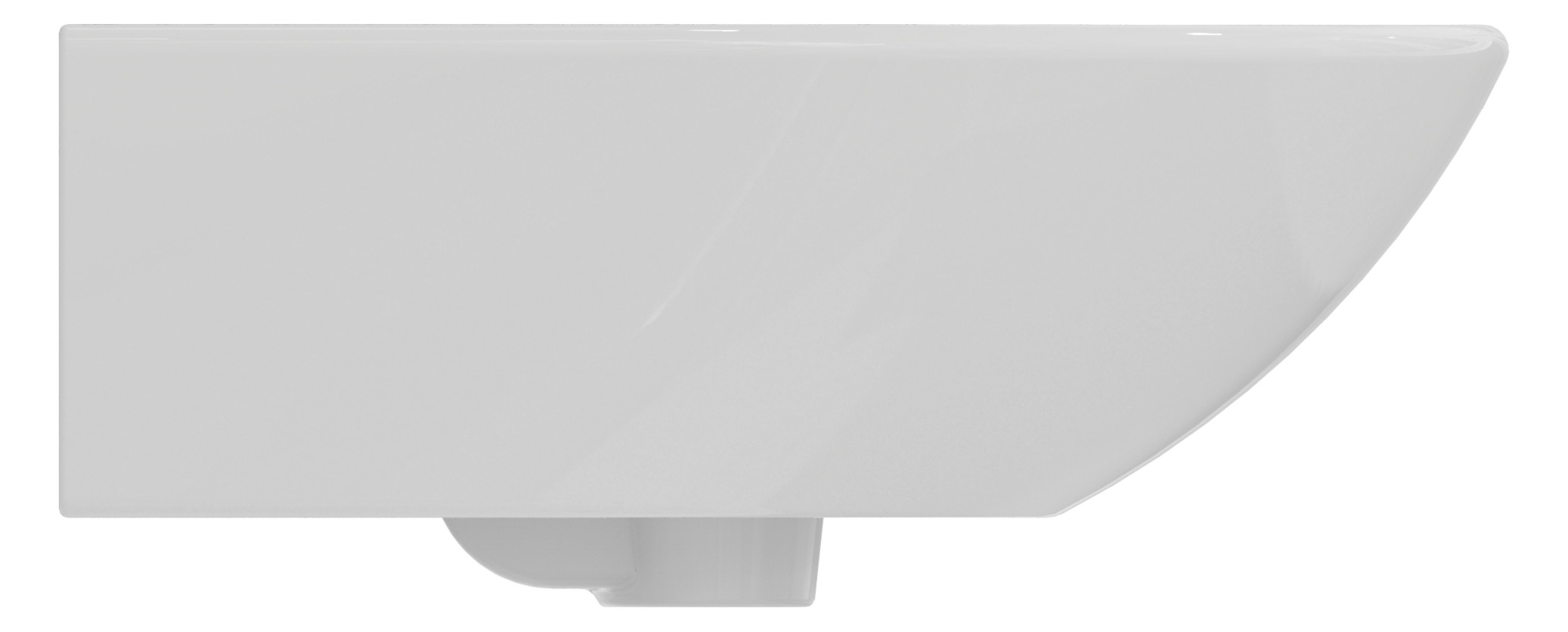 Ideal Standard Waschtisch Eurovit 60x47cm weiß, mit Überlauf und Hahnloch W332301 - Bild 3