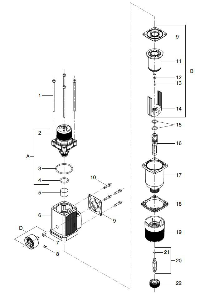 JUDO Dichtungssatz 2070334, für SPEEDY/JUKO/FILLY/GUBI 3/4'' bis 1 1/4'' - Bild 2