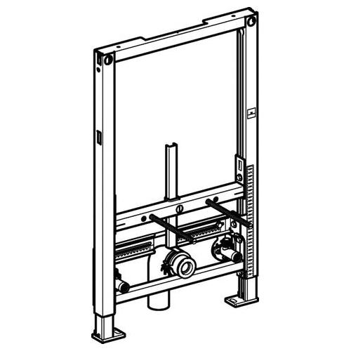 Geberit Duofix Wand-Bidet 82 cm für Einlocharmatur 111.515.00.1 - Bild 2