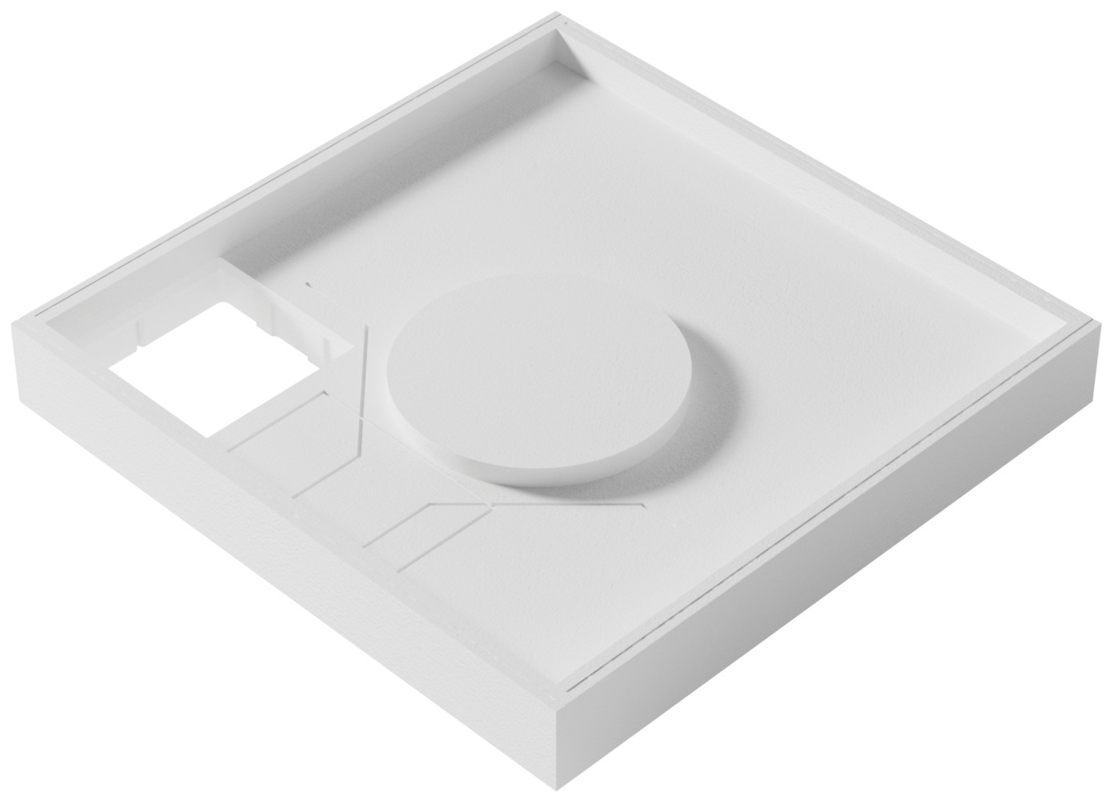 VIGOUR Wannenträger für Duschwanne one 100x100x2.5cm Höhe 13cm - Bild 1