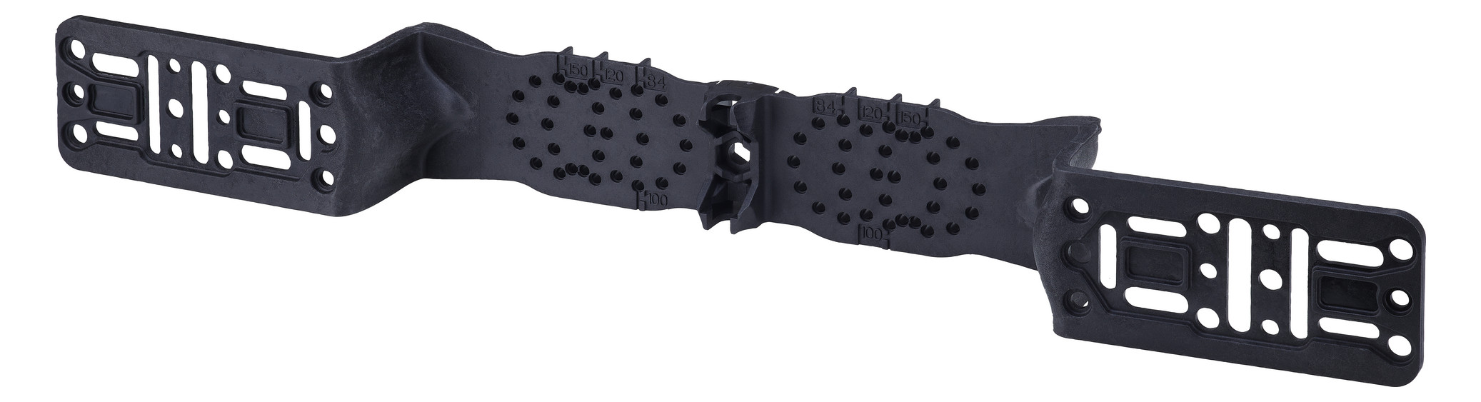 Fränkische Montageplatte PA alpex 84/100/120/150 mm mit Siphon-Fix 84901120 - Bild 1