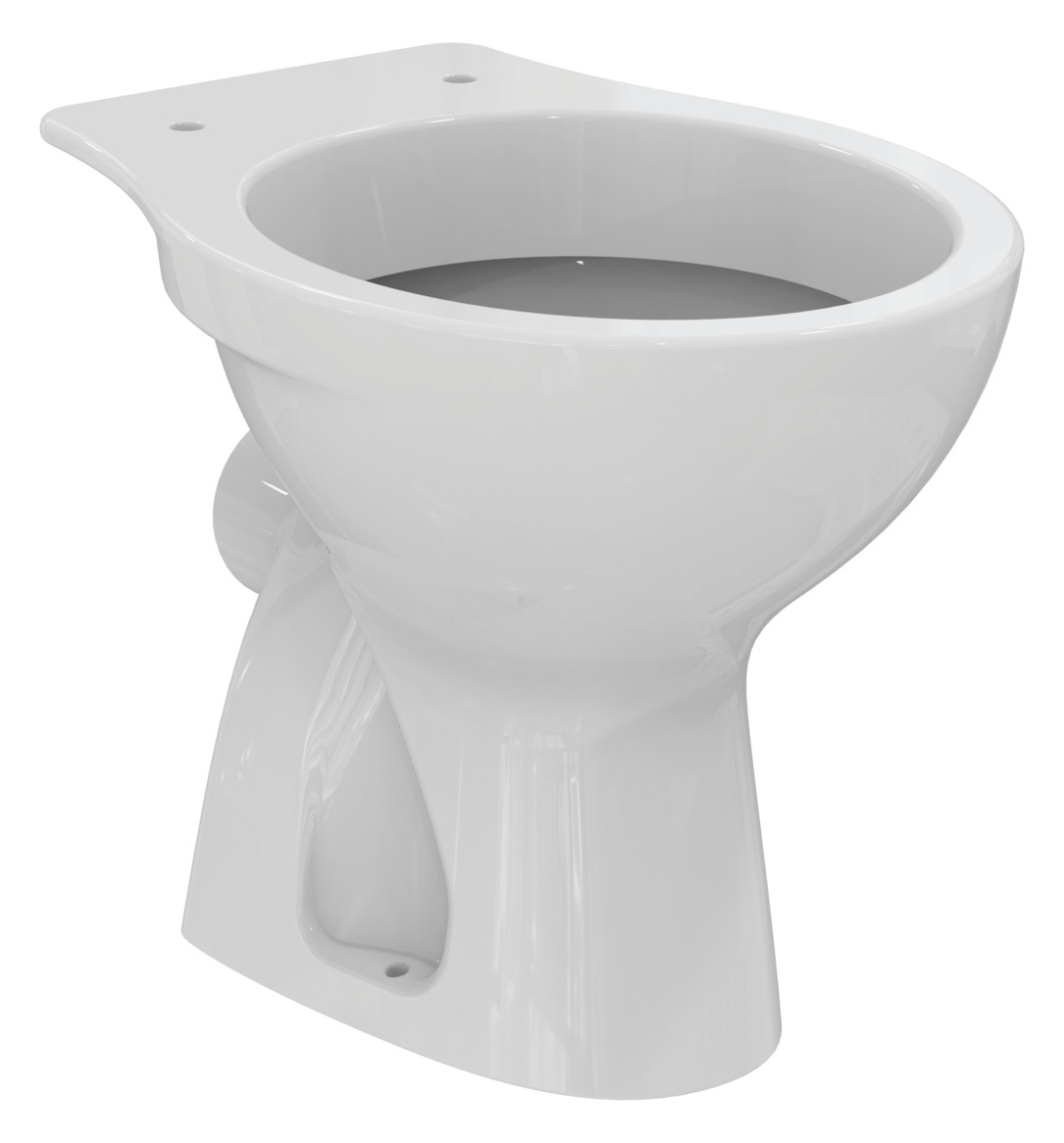 Ideal Standard Standtiefspül-WC Eurovit weiß, Abgang außen waagrecht W333101 - Bild 1