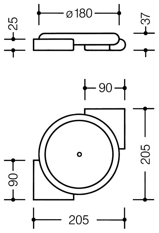 HEWI Serie 477 Eckablage reinweiß 477.32.100.99 - Bild 2