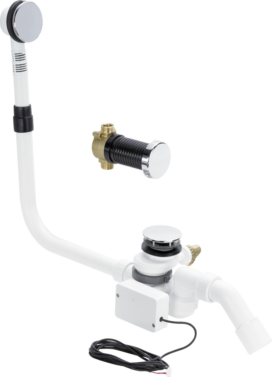 Viega Multiplex Trio F Ab- und Überlauf 6148.1 DN40/50 verchromt 675493 - Bild 1