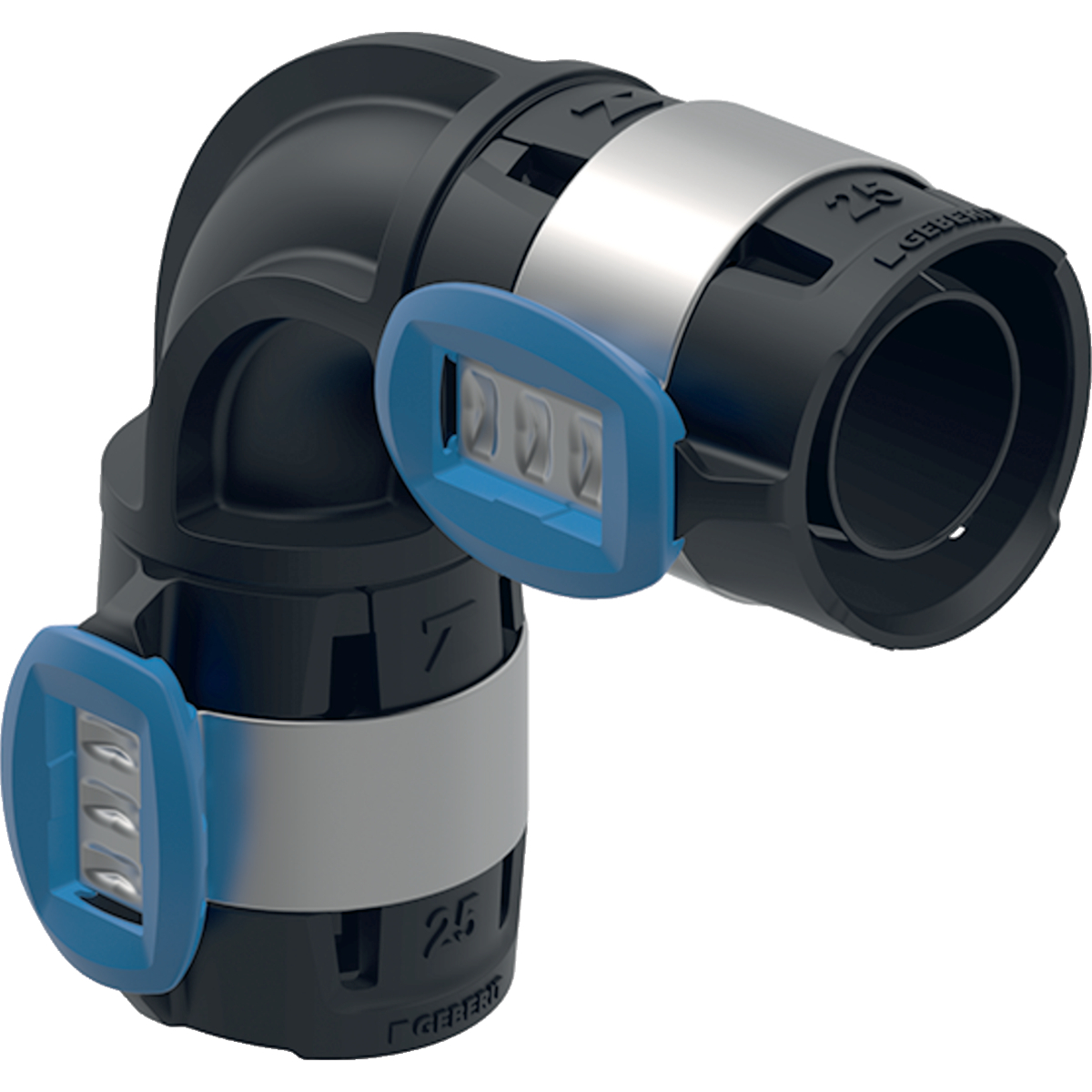 Geberit FlowFit Bogen 90 Grad d=20 mm PPSU 620.071.00.1 - Bild 1