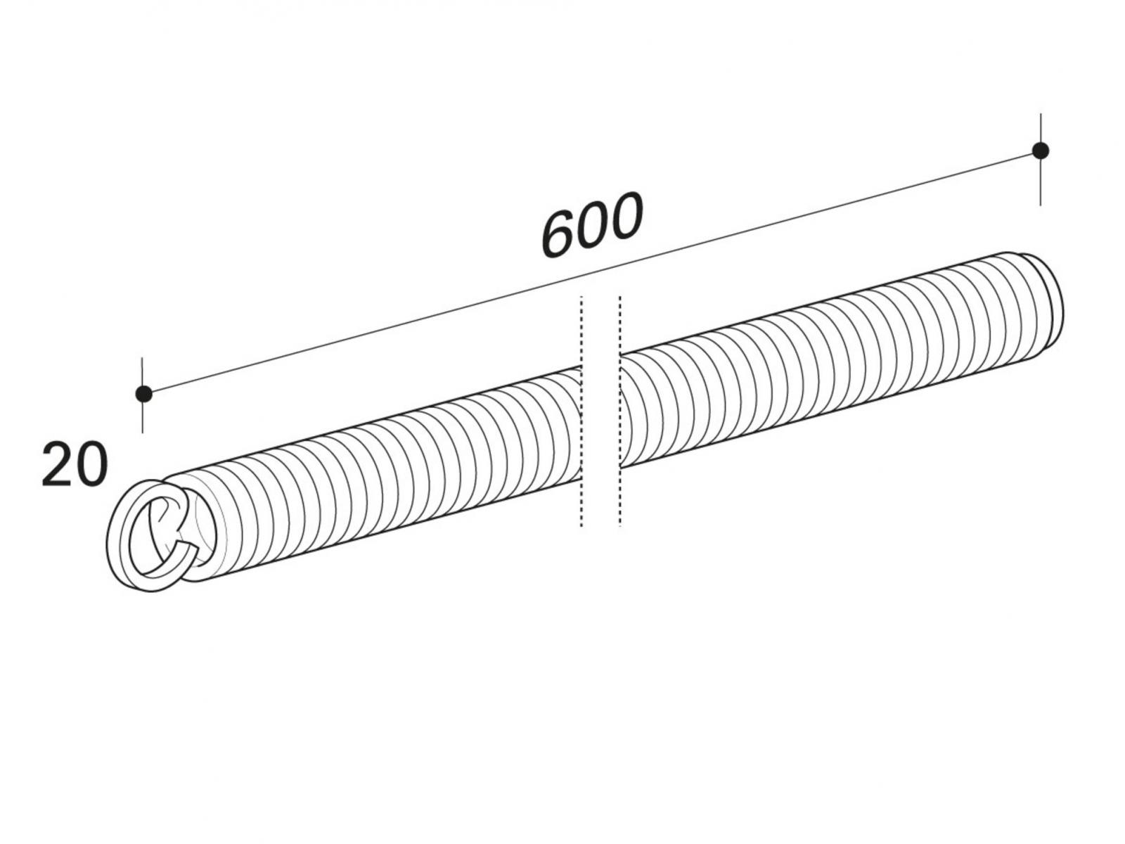 Biegefeder Fraenkische 20mm AXBF20 - Bild 2
