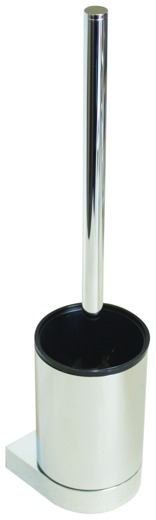 VIGOUR Bürstengarnitur derby V3 mit Metallbehälter verchromt