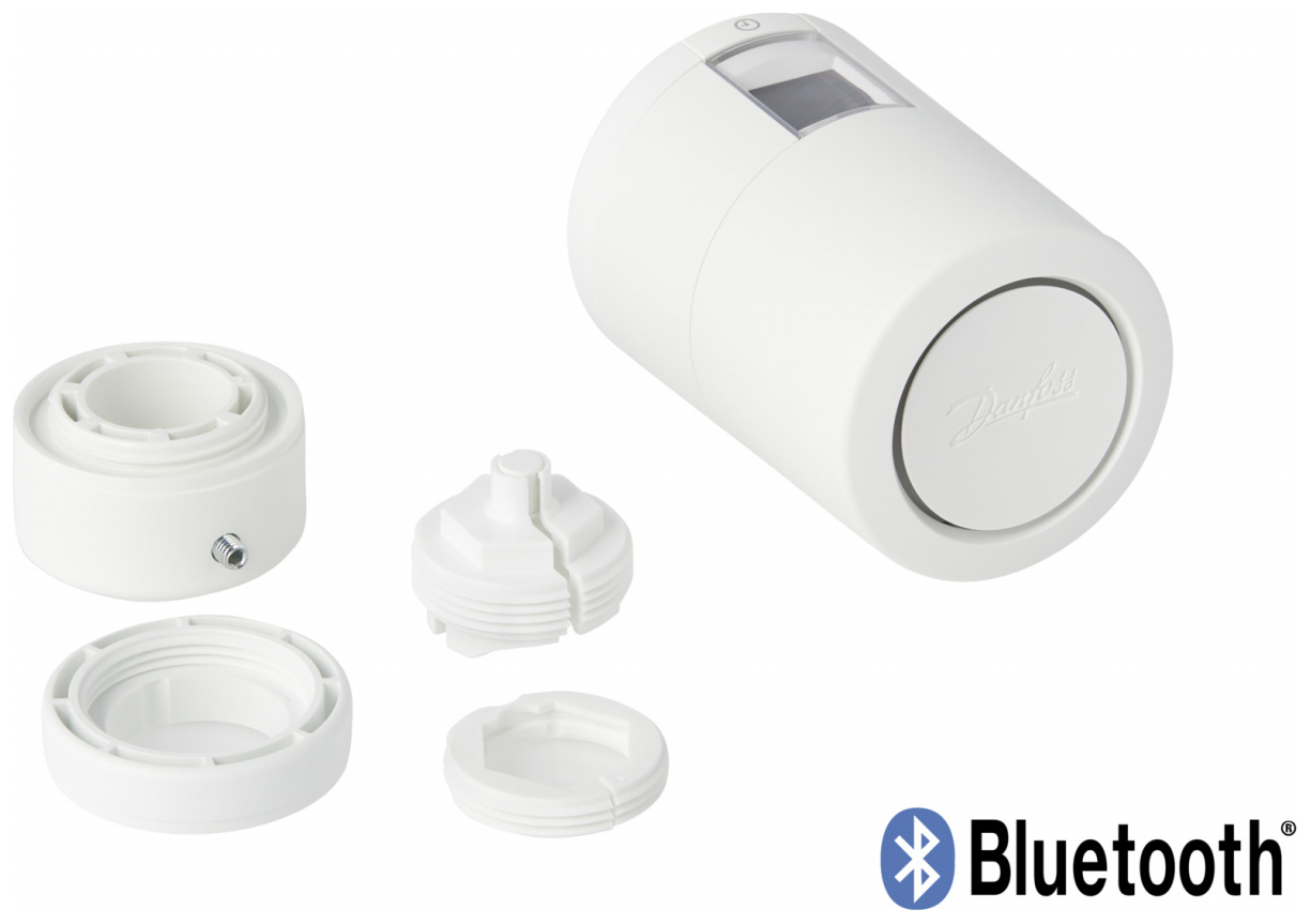Danfoss Elektronischer Heizkörperthermostat Eco Home Stand-alone-Regler weiss mit Bluetooth 014G1001 - Bild 4