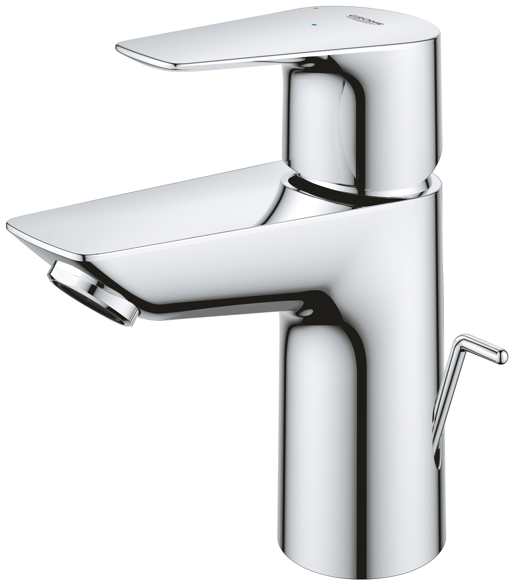 GROHE Waschtischbatterie BauEdge S-Size Mittelstellung kalt mit Ablaufgarnitur chrom 23559001 - Bild 4