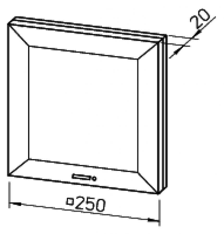 Helios Ventilatoreinsatz ELS-VP 60 mit Fassade, Präsenzmelder und Nachlauf 8149 - Bild 2