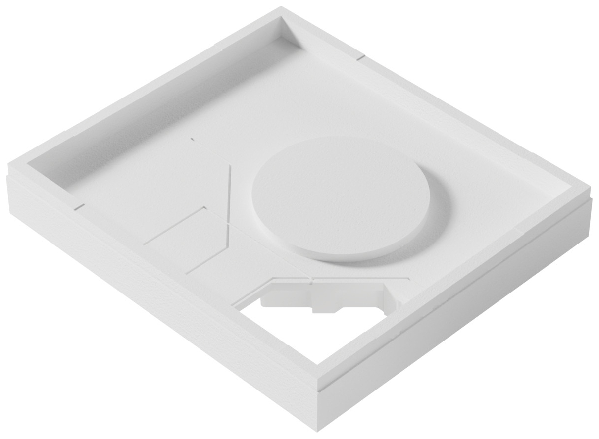 VIGOUR Wannenträger für Duschwanne one 90x80x2.5cm Höhe 13cm - Bild 1