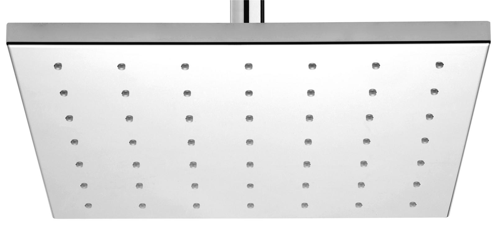 Nikles Kopfbrause 250mm Square Dropless verchromt DE0205N - Bild 1