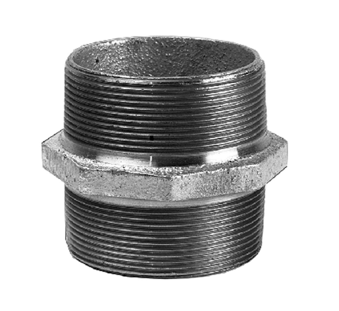 Grundfos Doppelnippel R2 verzinkt 96001993, für Schmutz-/Abwasserpumpe - Bild 1