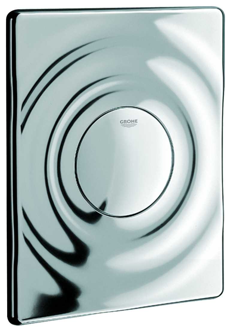 GROHE Surf Betätigungsplatte für UP-Druckspüler aus Kunststoff verchromt 37063000 - Bild 1