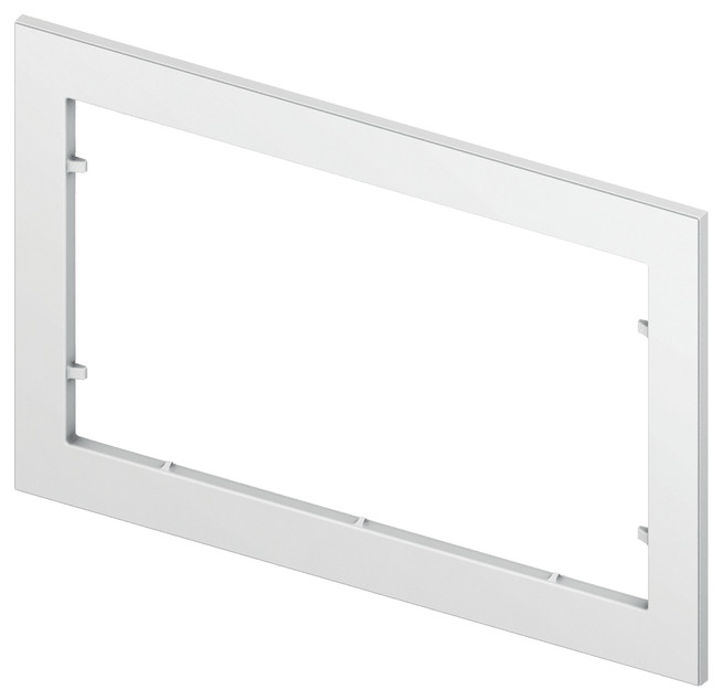 TECEnow Distanzrahmen aus Kunststoff chrom glänzend 9240411 - Bild 1