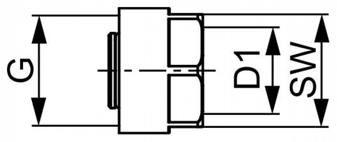 TECEflex Klemm-Anschlussadapter 16 mm Eurokonus 3/4'' IG für PE-Xc, 5S-Vollkunststoff-Rohr 713516 - Bild 2