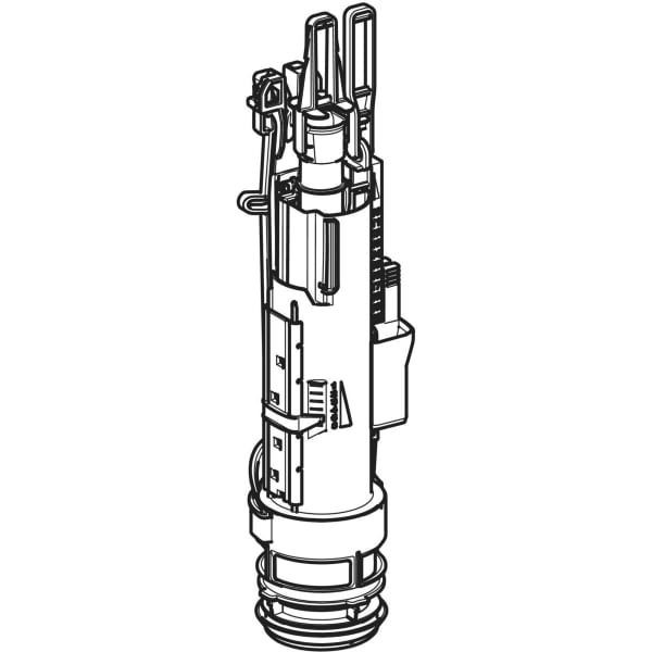 Geberit Spülventil Typ 212, komplett für Sigma, Delta und UP300 UP-Spülkasten 244.820.00.1 - Bild 5
