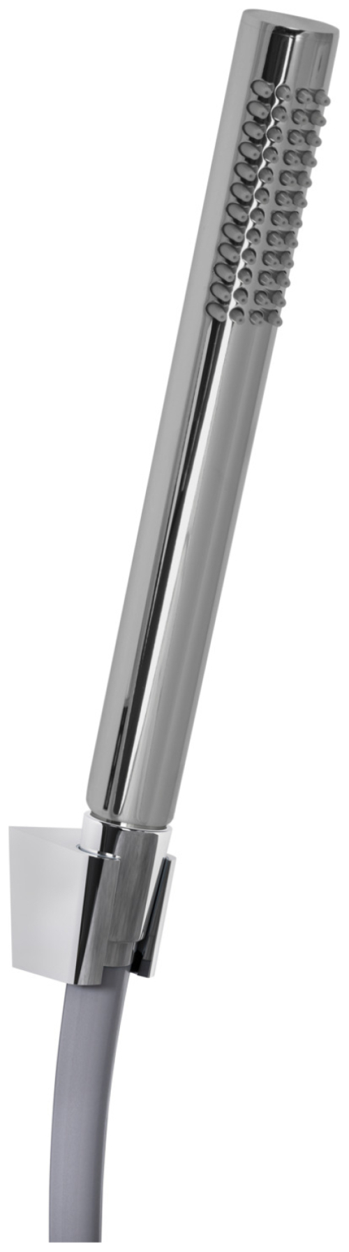VIGOUR Wannenset V3 mit Wandhalter, Brauseschlauch und Stabhandbrause 1-strahlig verchromt