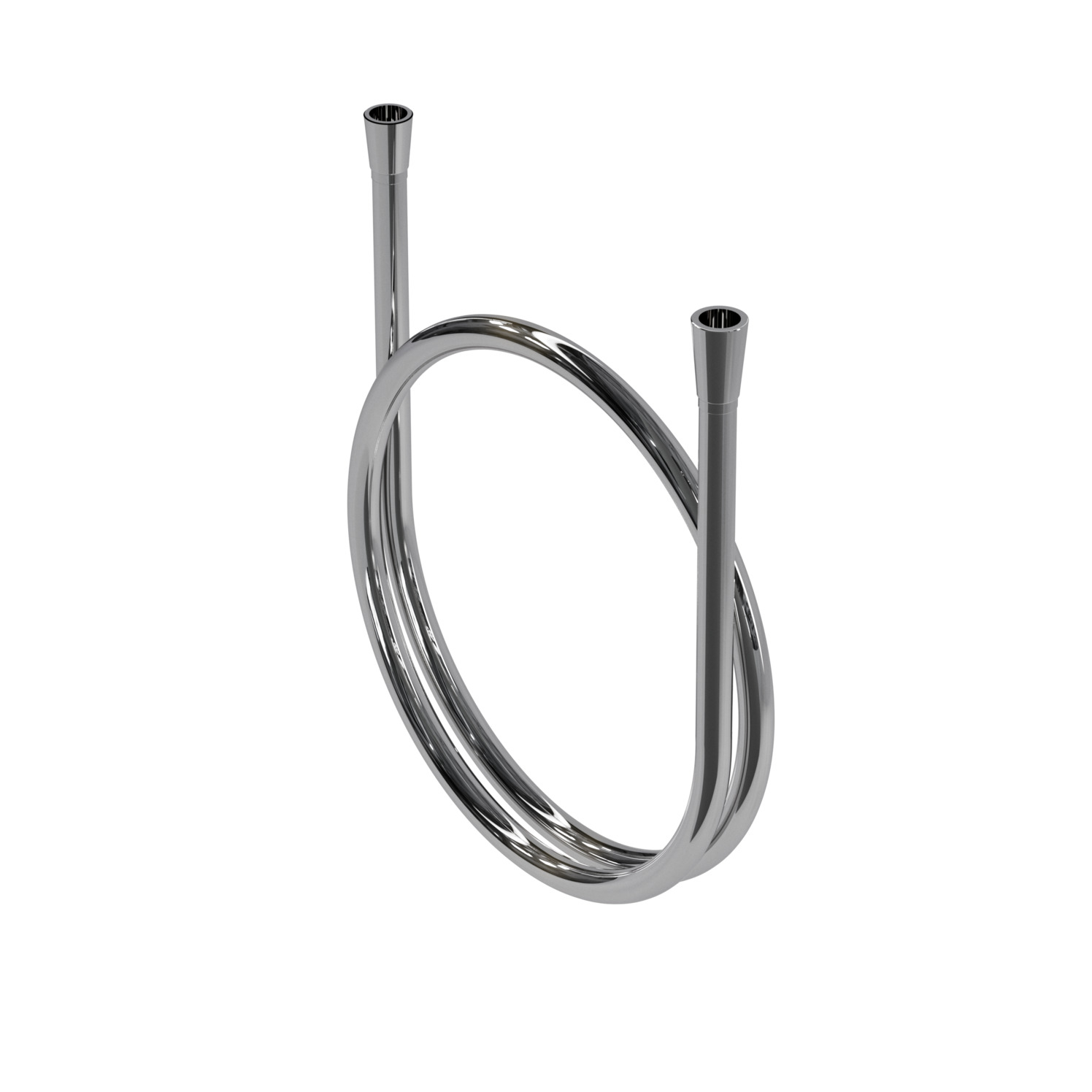 VIGOUR Duschsystem V1 Thermostat Kopfbrause 250mm rund Handbrause 5-fach und Schlauch verchromt