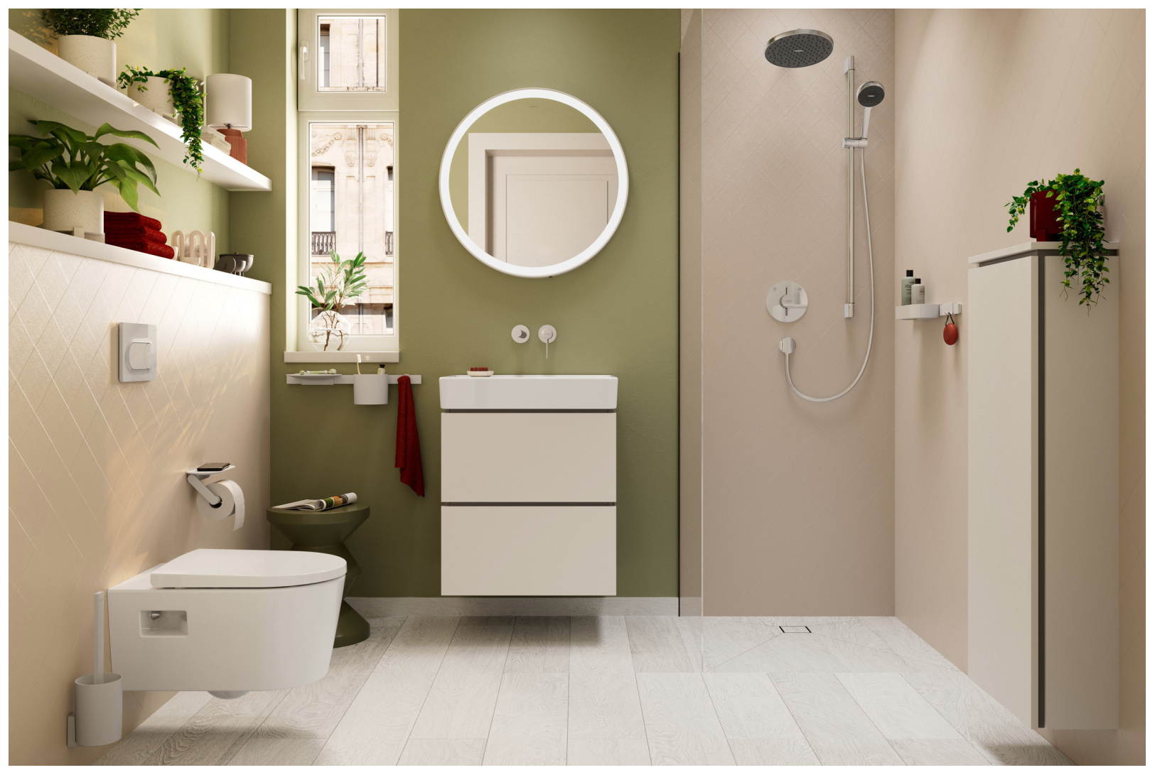 Hansgrohe Handbrause Activera S 95 1jet EcoSmart chrom
