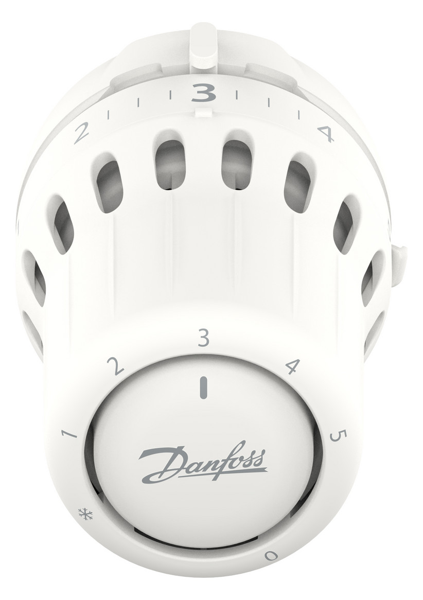 Danfoss Thermostatkopf React M30x1,5, Fühler, 8-28°C, mit Frostschutzfunktion und Nullstellung