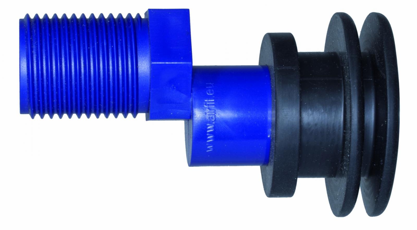 Airfit Urinal-Zulauf-Set 1/2'' mit Dichtung Versprung 10mm 90003UZ - Bild 1