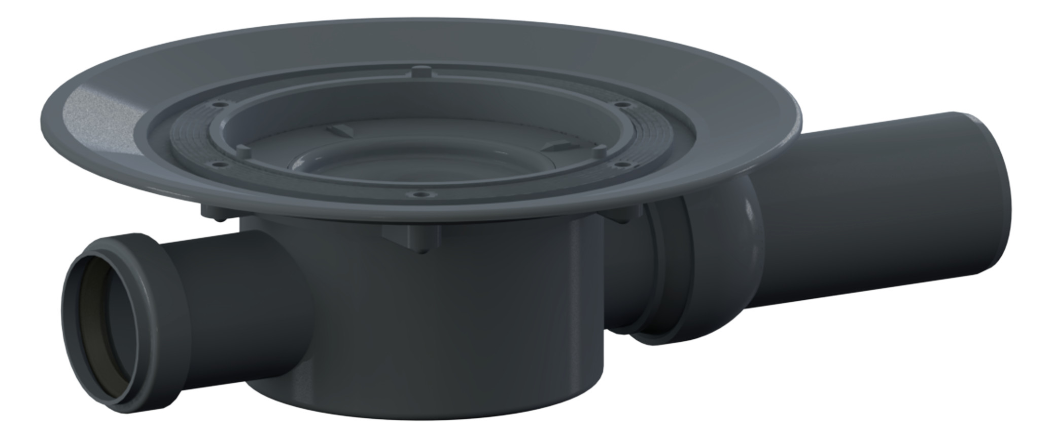 DALLMER Ablaufgehäuse 42 S Zulauf DN 40 DN 50 420022 - Bild 1