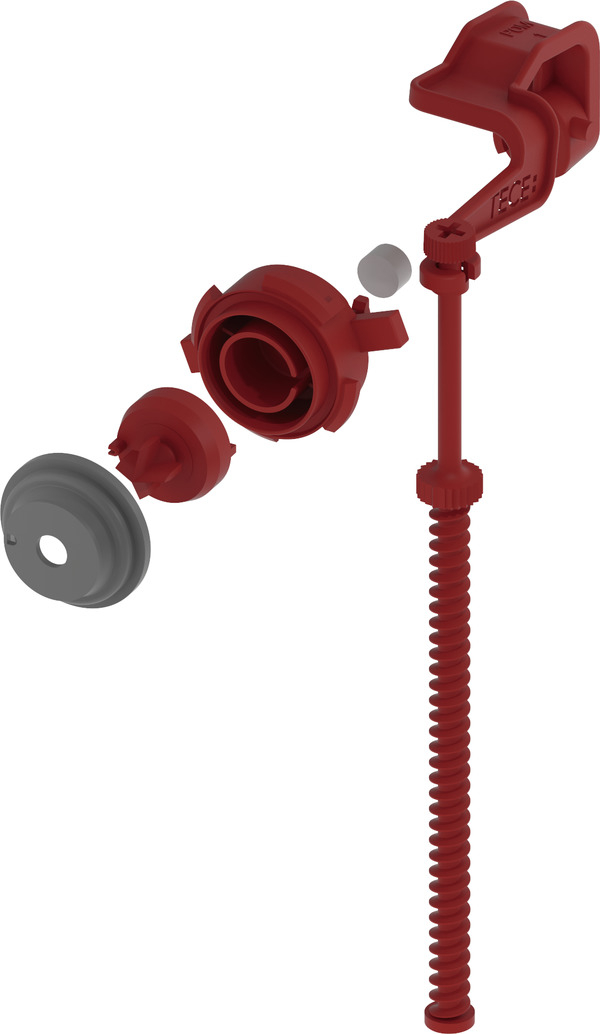 TECE Ventilhebelset 9820382, TECEspültechnik, Ersatzteil für Füllventil F10 - Bild 1