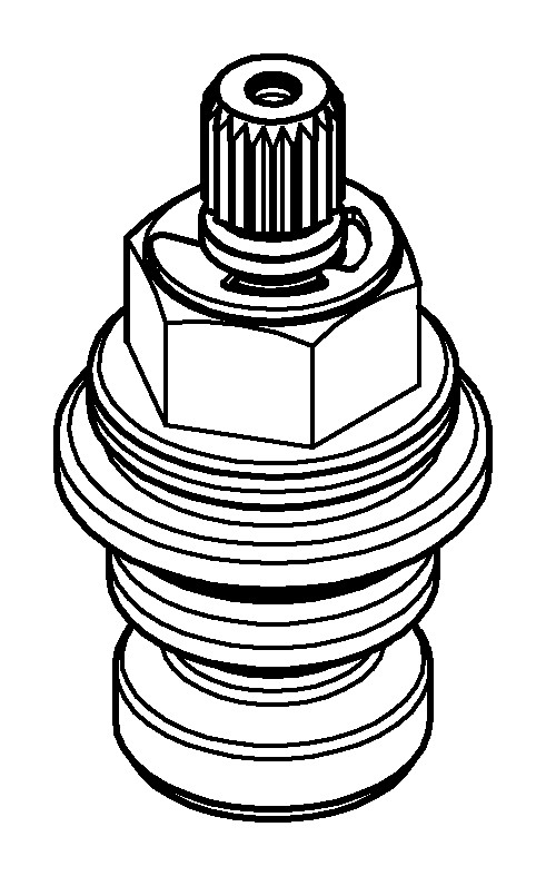 GROHE Oberteil 3/8'' je Stück 45965000 - Bild 2