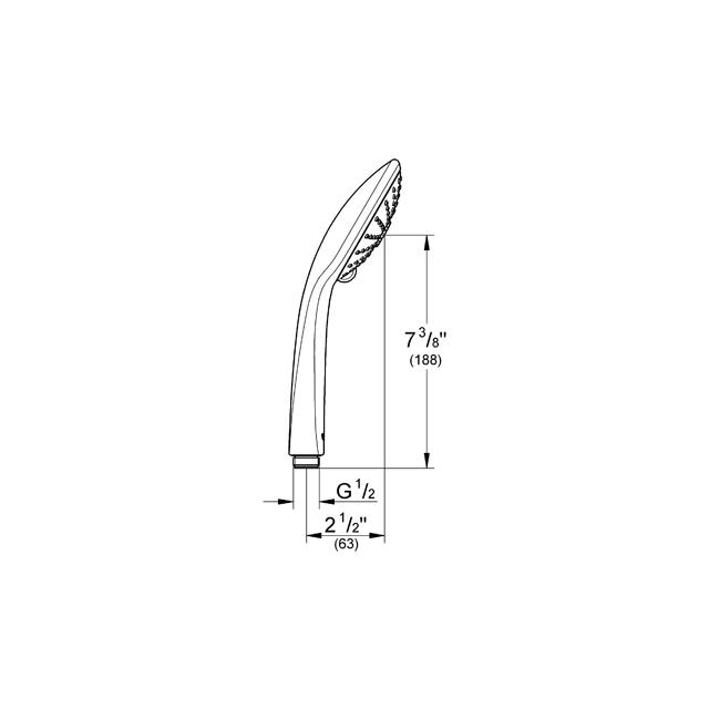 Grohe Euphoria Handbrause Massage 27239000 - Bild 3