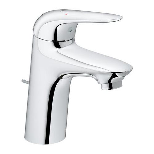 Grohe Waschtischbatterie Eurostyle S-Size Hebel geschl. mit Zugstangen-Ablaufgarnitur chrom 23707003 - Bild 1