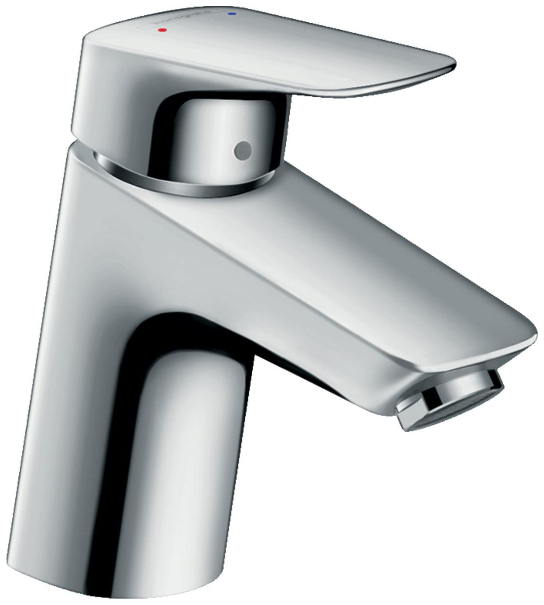 Hansgrohe Logis Waschtischmischer 70 mit Metall-Ablaufgarnitur chrom 71170000 - Bild 1