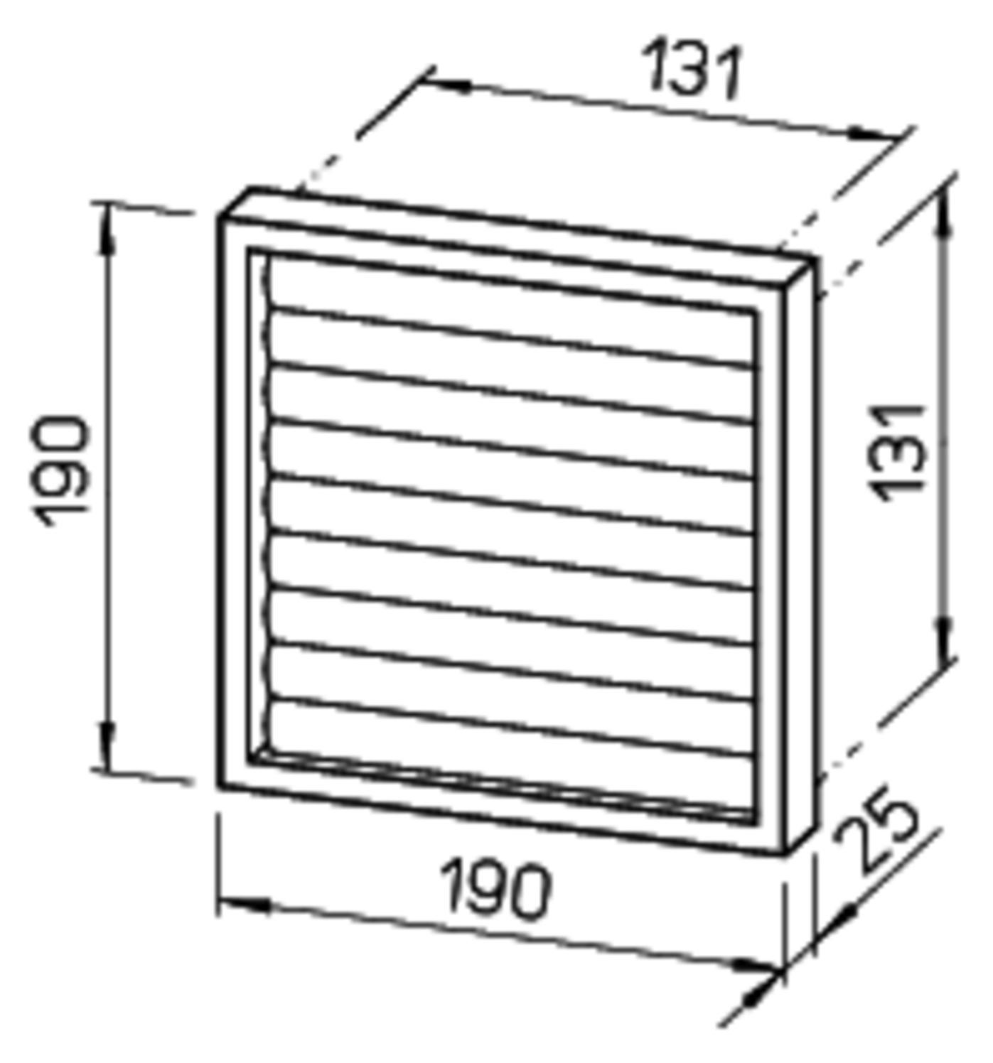 Helios Verschlussklappe VK 160 Kunststoff weiss bis max. 10 m/s Nr. 00892 - Bild 2