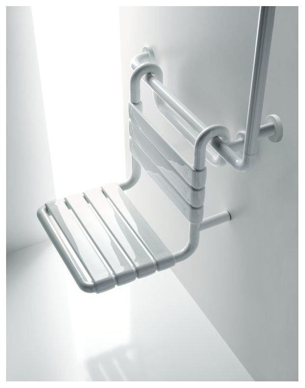 HEWI Serie 801 Einhängesitz B 448 mm x T 500 mm reinweiß 801.51.110.99 - Bild 3