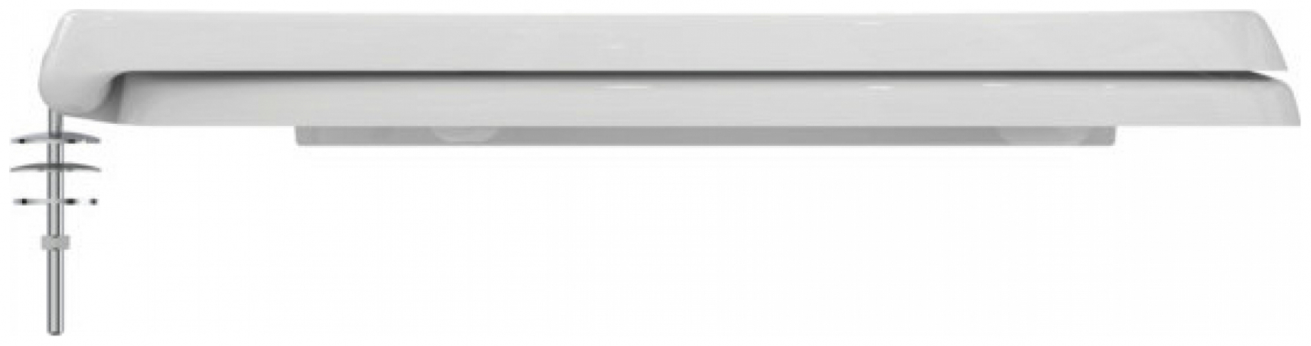 Ideal Standard WC-Sitz Eurovit rund weiß ohne Absenkautomatik W302601 - Bild 5