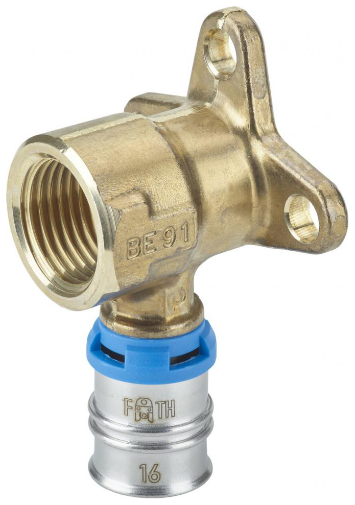 CONEL Connect MV2 Wandwinkel kurz 16 mm x 1/2'' IG 90 Grad CCMVWW16KN - Bild 1