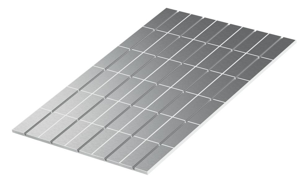 TECEfloor Universalpanel UP 16/12 EPS 035 DEO aus Aluminium 77520001, VA 150 mm - Bild 1